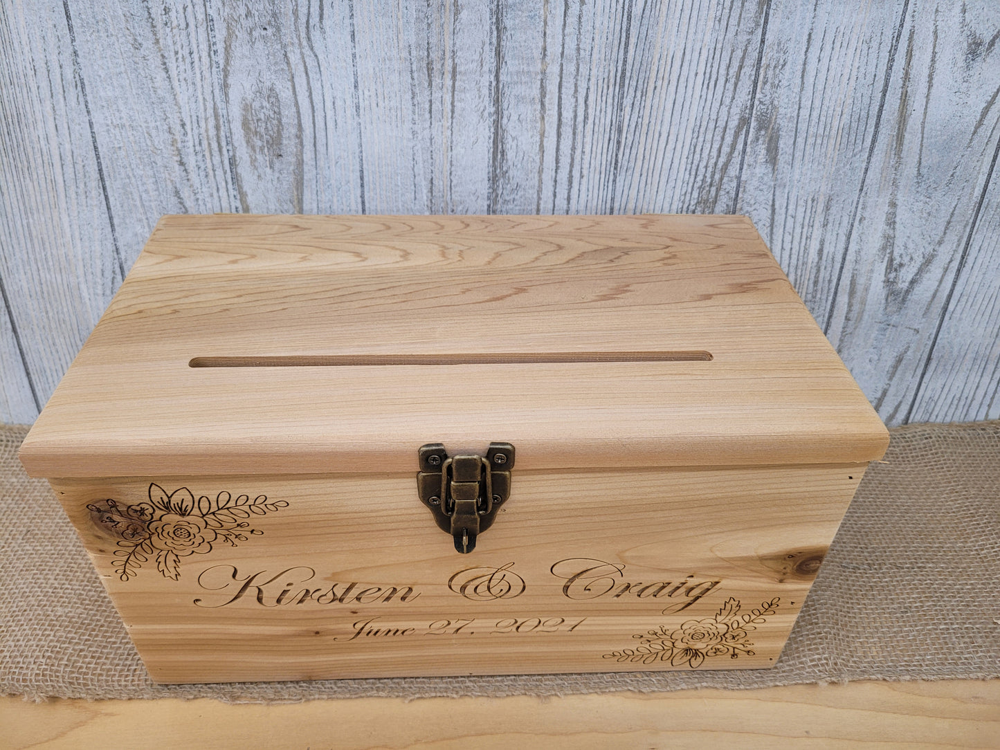 Card Box Wedding Card Holder Wooden Wedding Card Box Rustic Wedding card box
