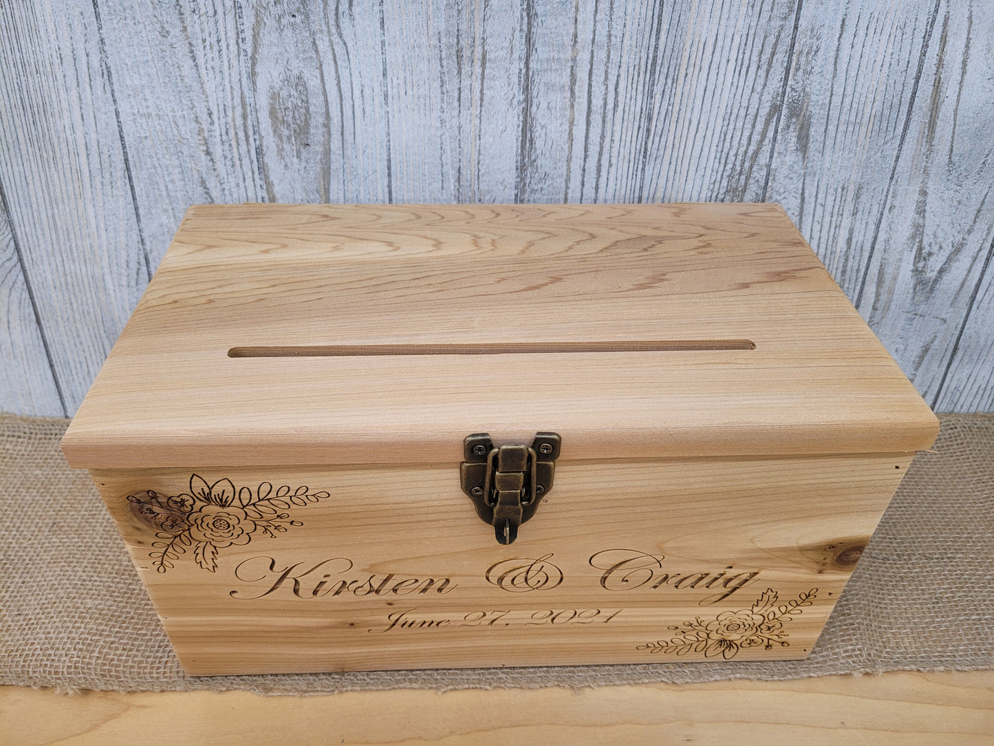 Card Box Wedding Card Holder Wooden Wedding Card Box Rustic Wedding card box