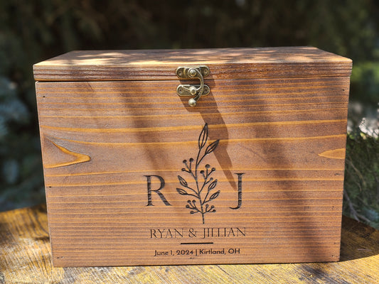 Card Box Wedding Card Holder Wooden Wedding Card Box Rustic Wedding card box