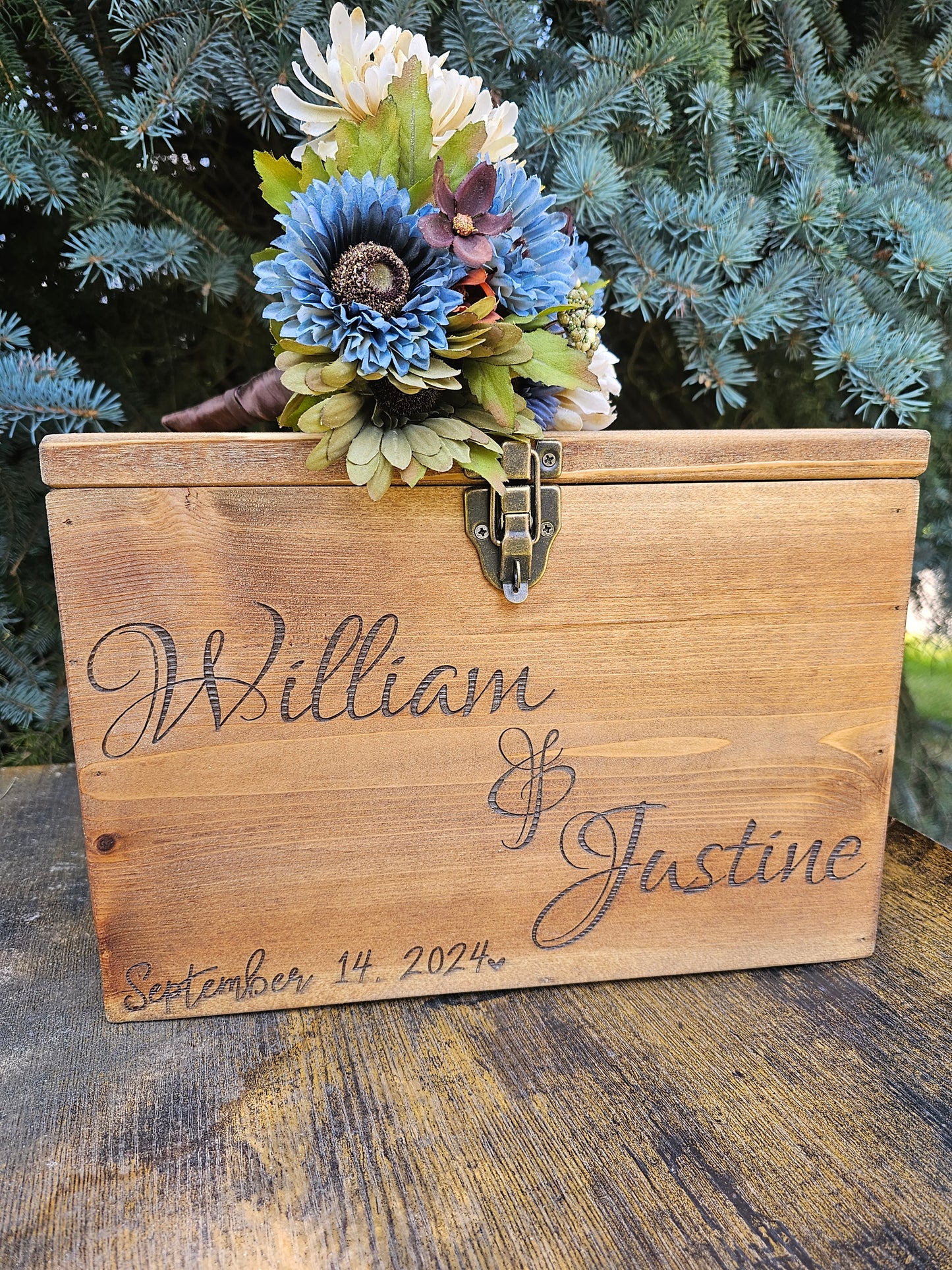 Card Box Wedding Card Holder Wooden Wedding Card Box Rustic Wedding card box