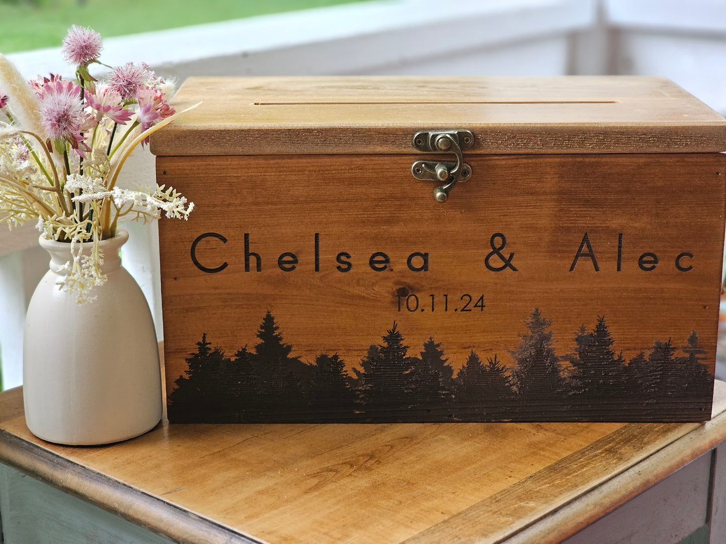 Card Box, Wedding Card box, Barn Wedding Decor