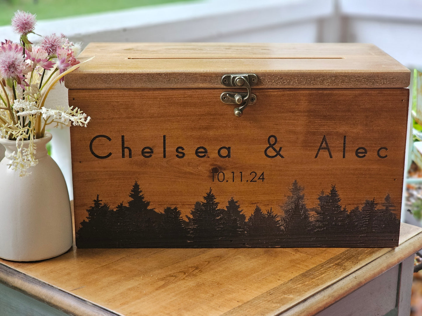 Card Box, Wedding Card box, Barn Wedding Decor