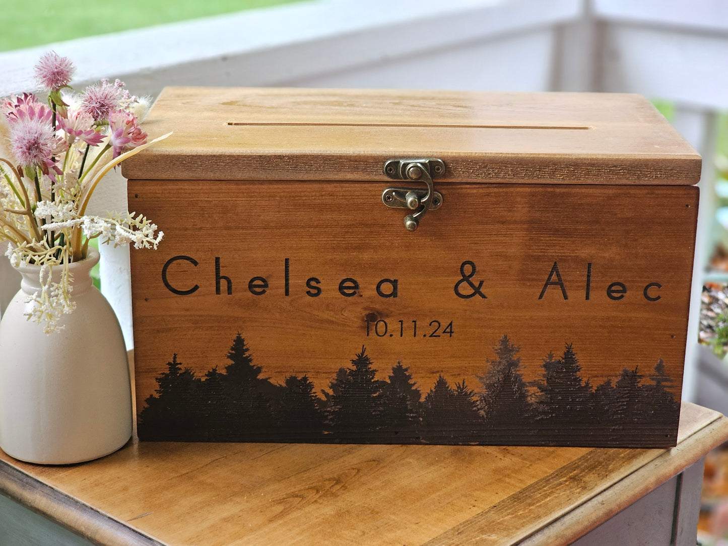 Card Box, Wedding Card box, Barn Wedding Decor