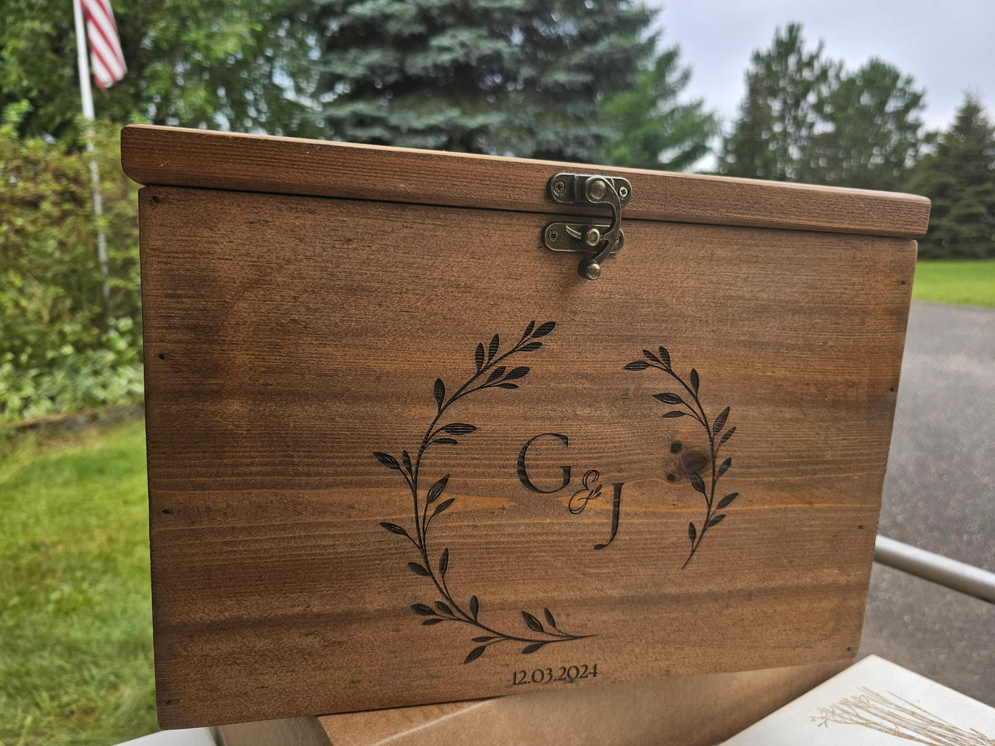 Card Box Wedding Card Holder Wooden Wedding Card Box Rustic Wedding card box