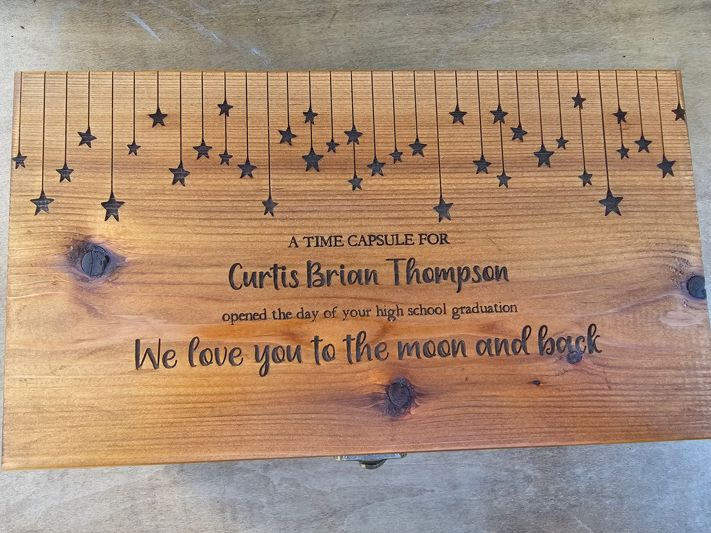 Personalized Keepsake Boxes, Wooden Memory Box, Time capsule box, Newborn Keepsake Box