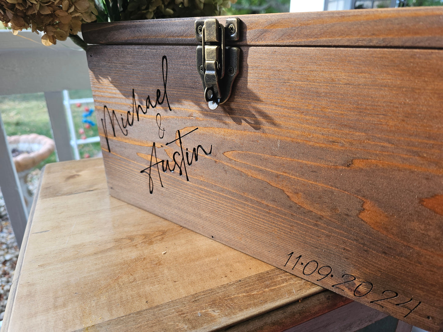 Card Box, Wedding Card box, Barn Wedding Decor