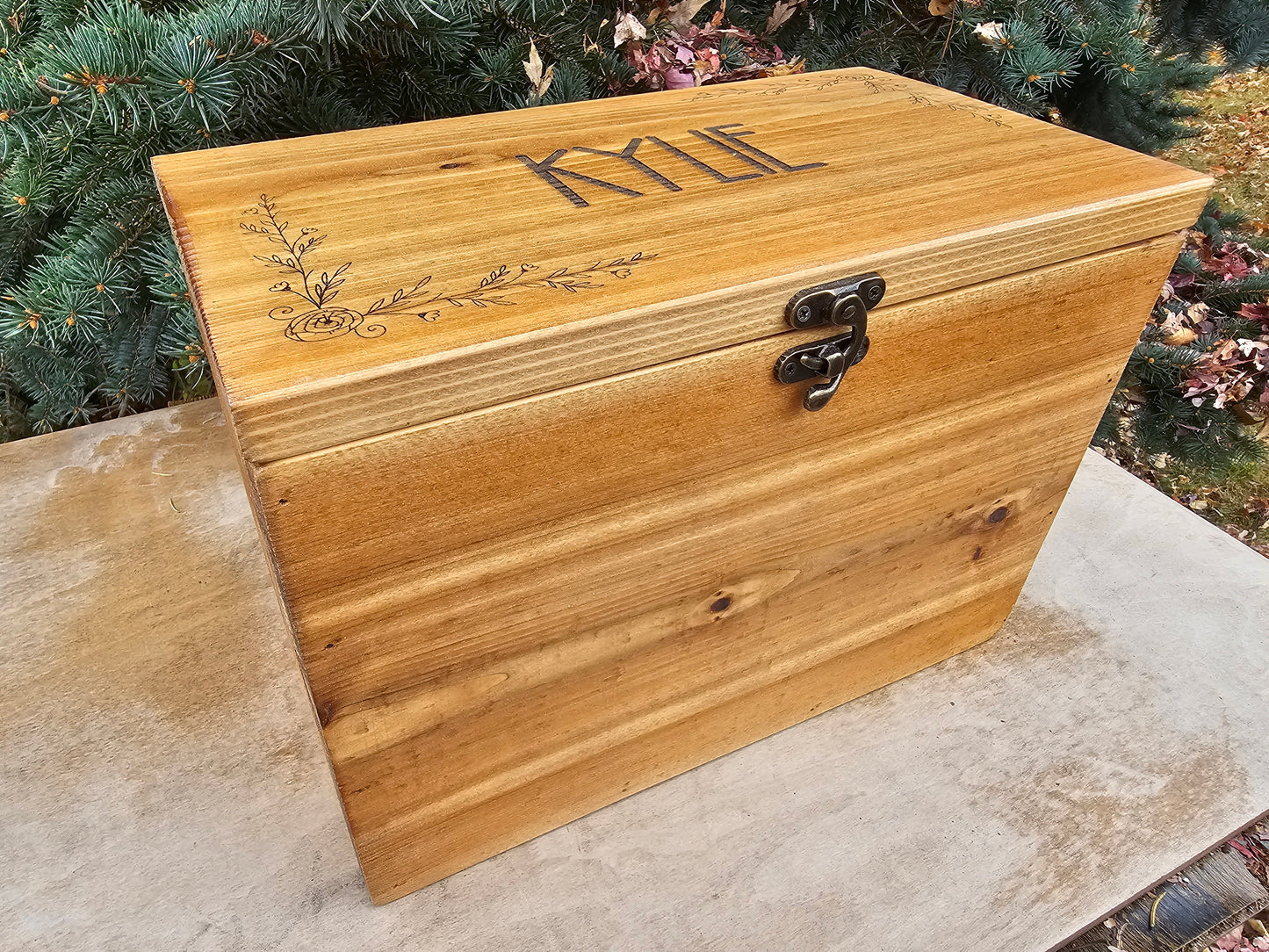 Personalized Keepsake Boxes, Wooden Memory Box, Time capsule box, Newborn Keepsake Box
