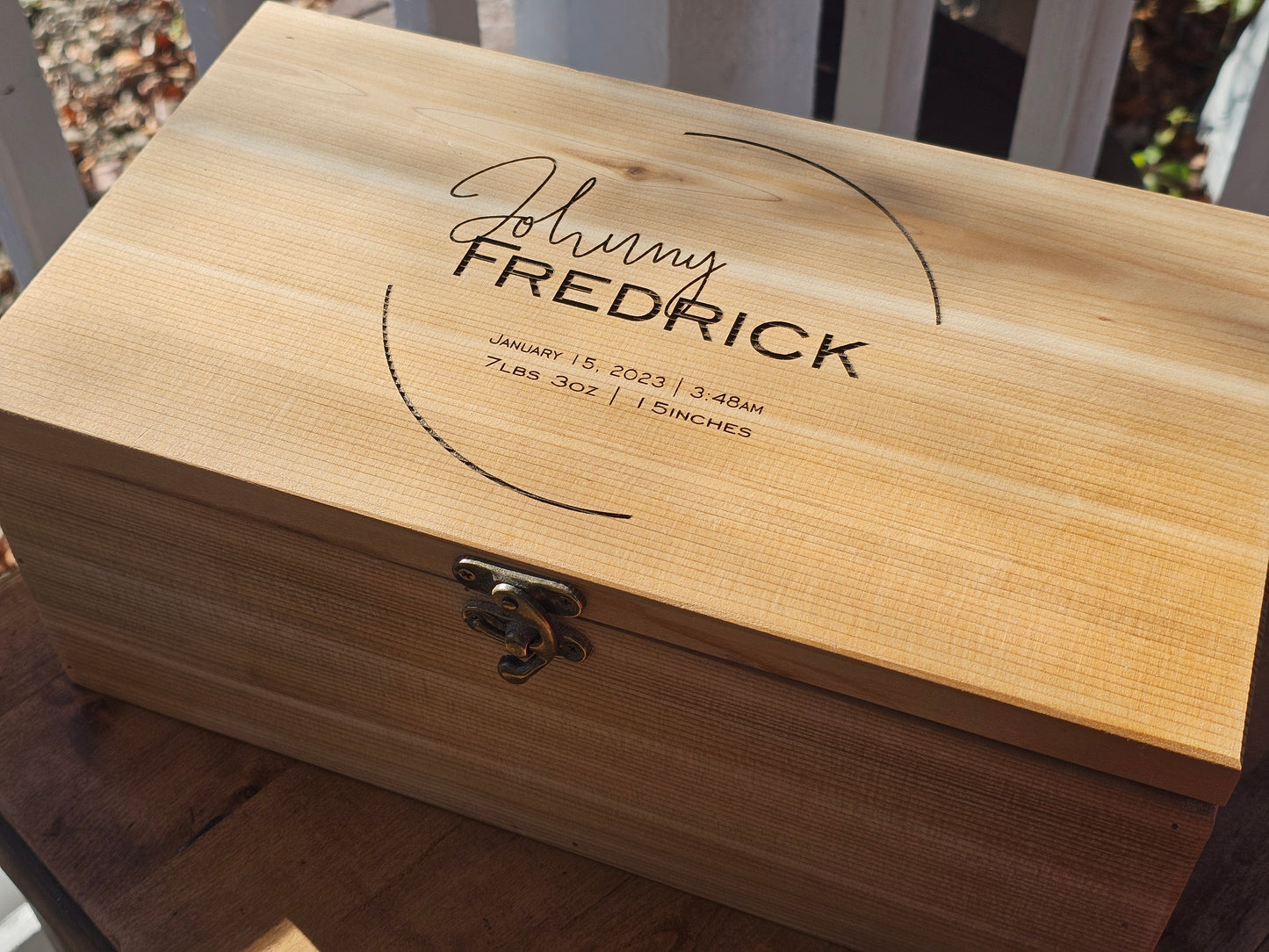 Child Personalized Keepsake Boxes, Wooden Memory Box, Time capsule box, Newborn Keepsake Box, Mothers Memory Box
