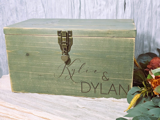 Card Box Wedding Card Holder Wooden Wedding Card Box Rustic Wedding card box