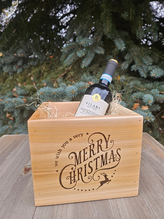 Gift box / Christmas box / Wine basket