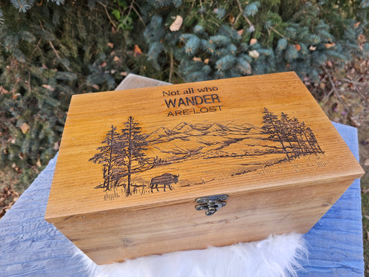 Boy Personalized Keepsake Boxes, Wooden Memory Box, Time capsule box, Travel Keepsake