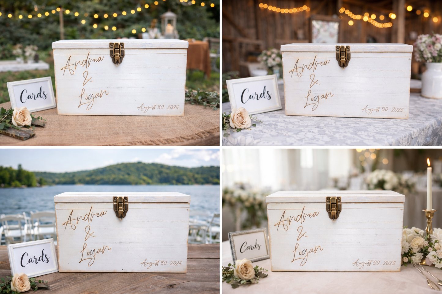 Card Box, Wedding Card box, Barn Wedding Decor