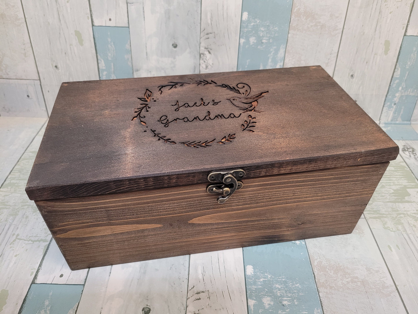 Gardening Box Seed Box Mothers day gift Keepsake box for mom Personalized Garden Box