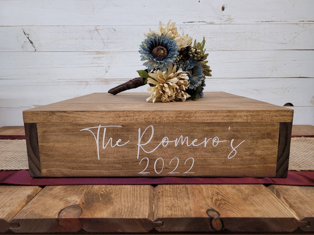 Personalized Cake Stand • Rustic Wedding Cake Stand • Wooden Cake Stand