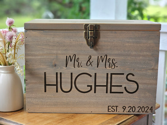 Card Box,  Wedding Card box,  Barn Wedding Decor