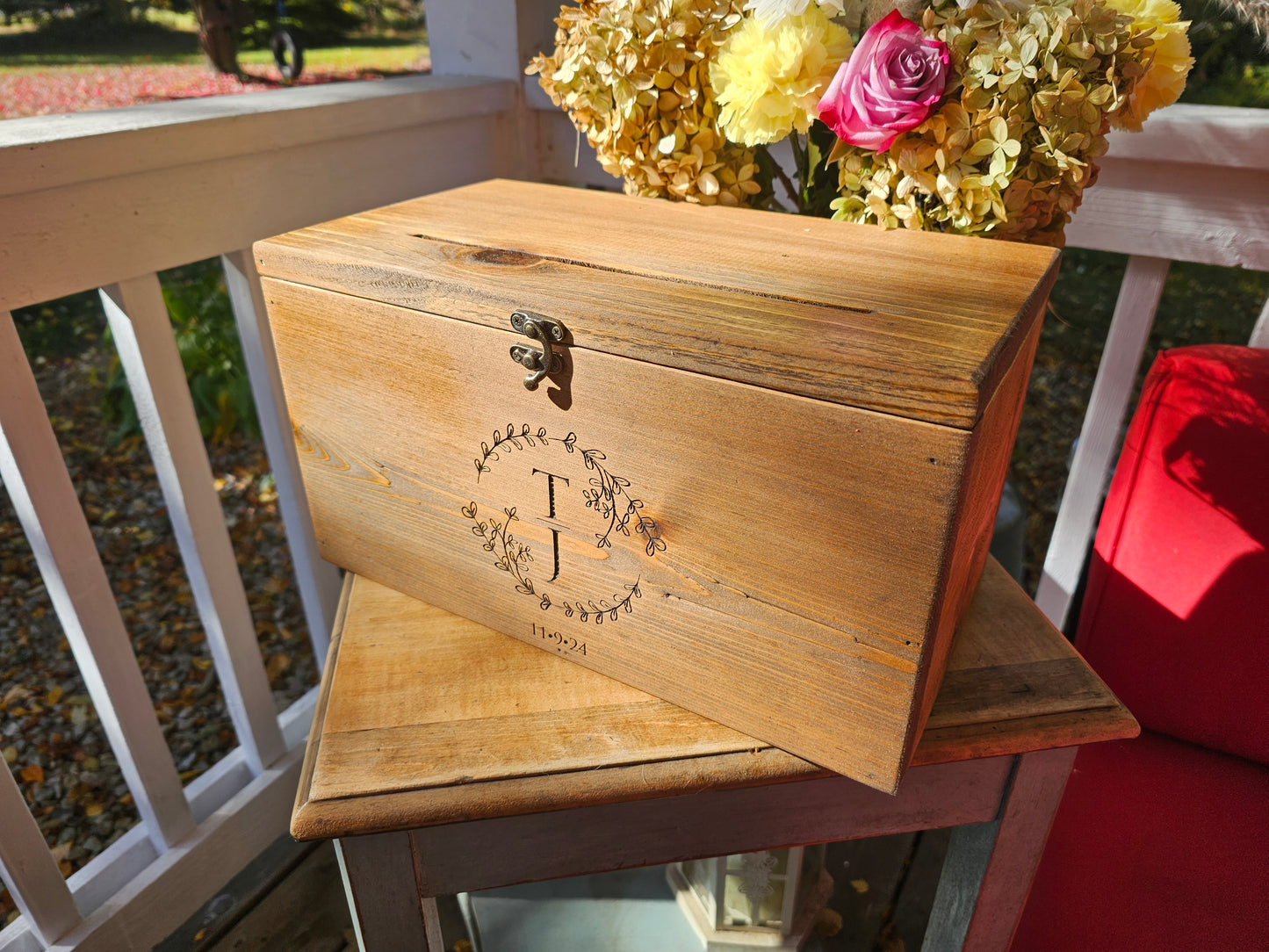 Card Box,  Wedding Card box, Card Box, Barn Wedding Decor