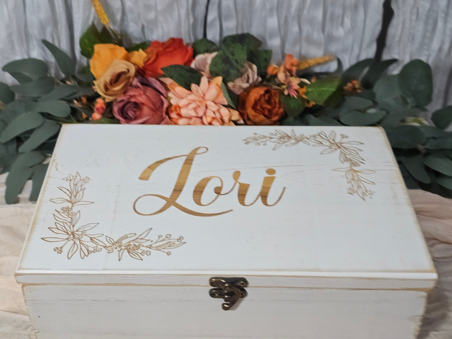 Bridesmaid, Maid of Honor, Flower Girl Keepsake Box