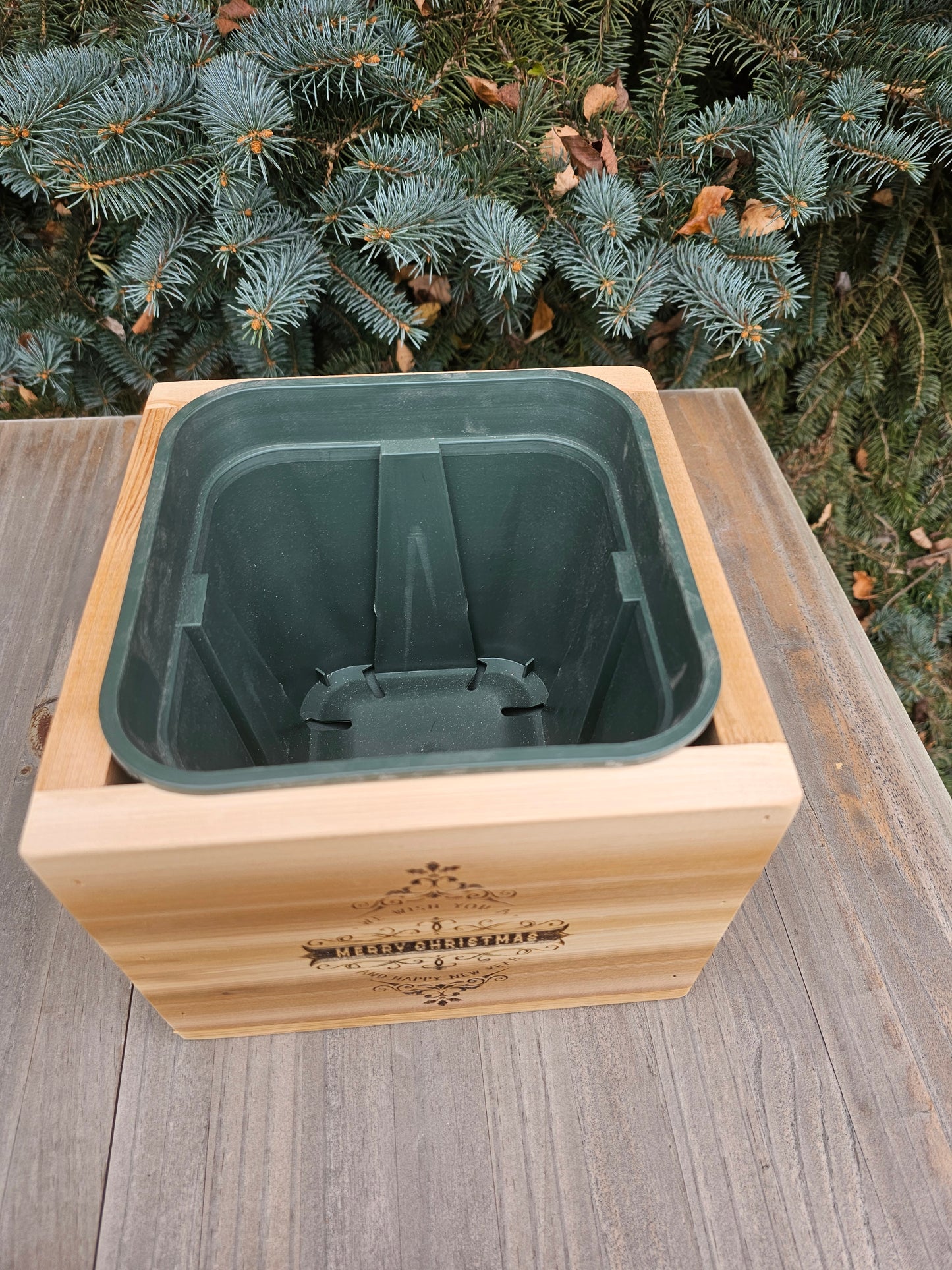 Poinsettia Flower box / Christmas box