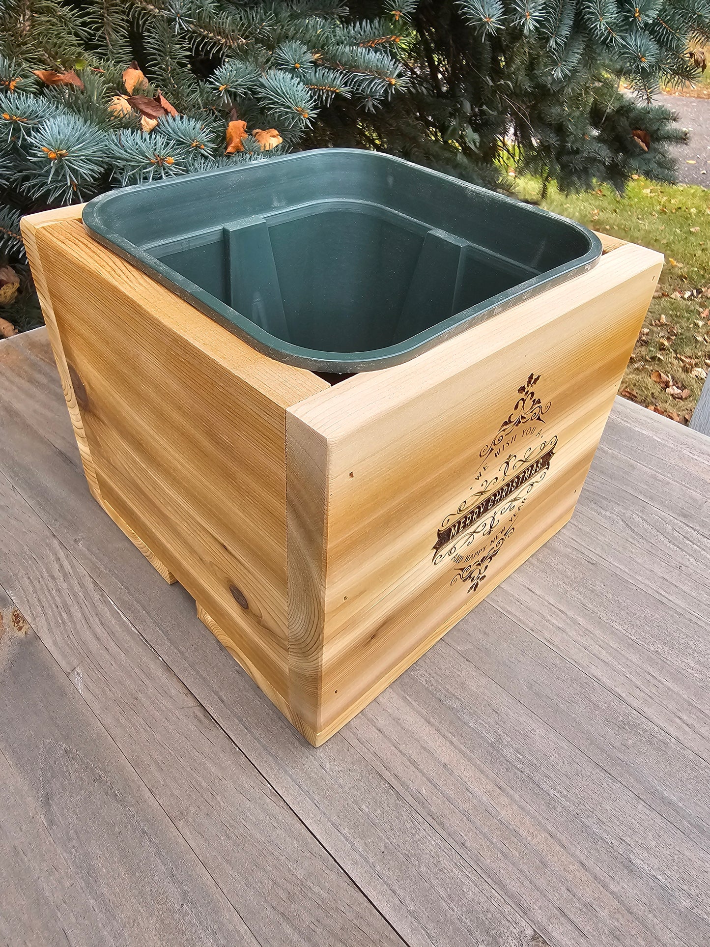 Poinsettia Flower box / Christmas box