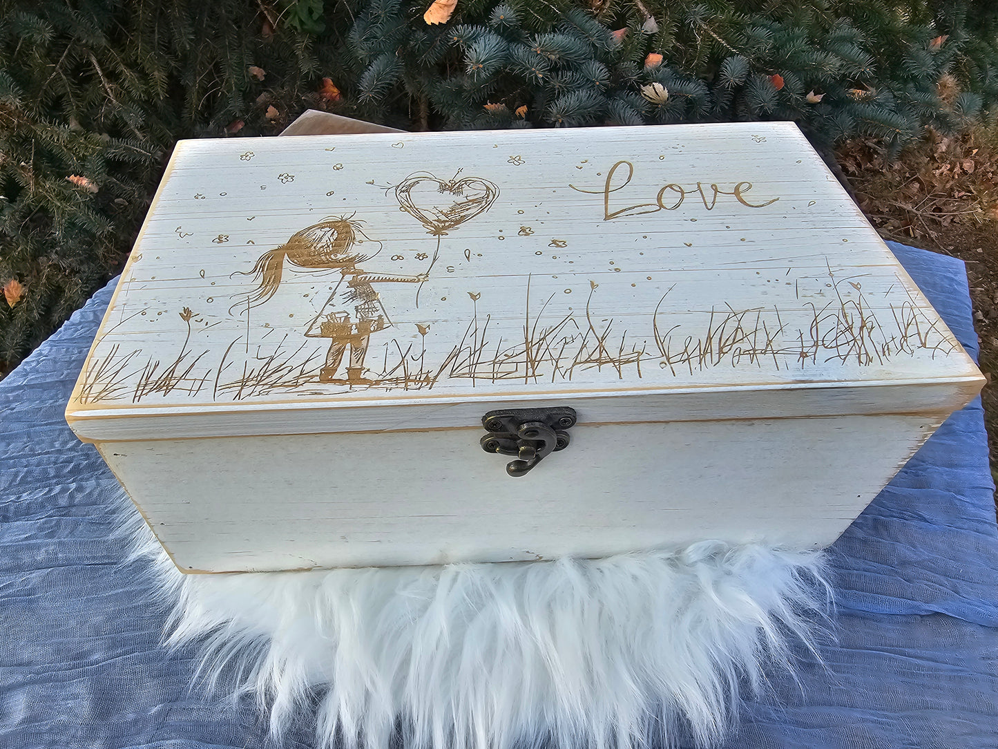Girl Personalized Keepsake Boxes, Memory box,  Newborn Keepsake Box