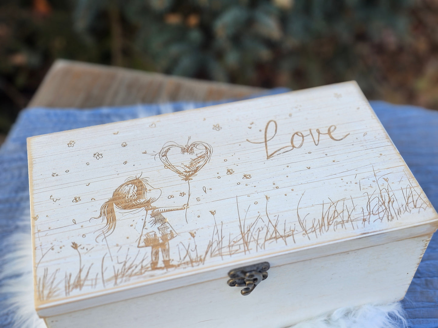 Girl Personalized Keepsake Boxes, Memory box,  Newborn Keepsake Box