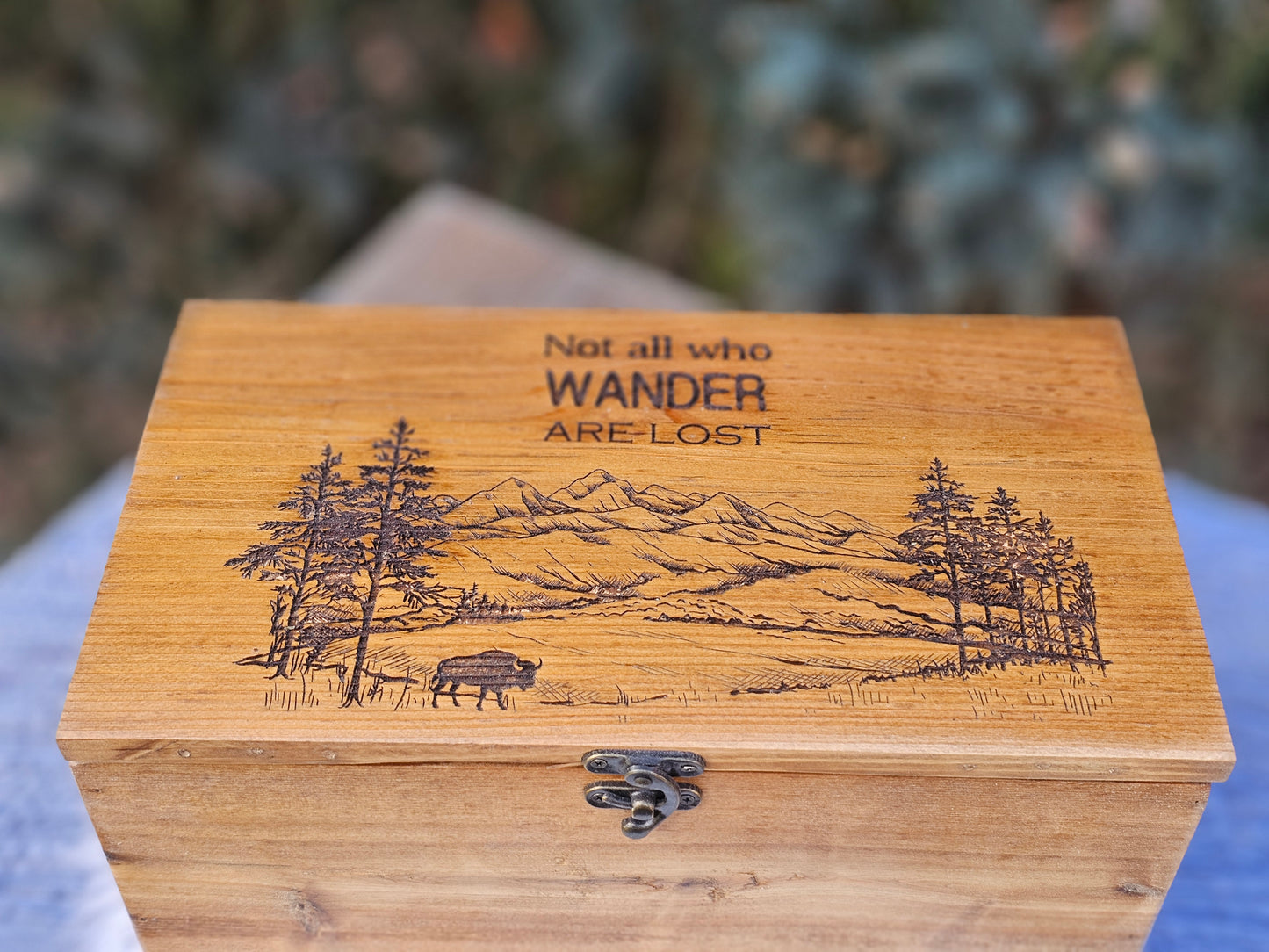 Boy Personalized Keepsake Boxes, Wooden Memory Box, Time capsule box, Travel Keepsake