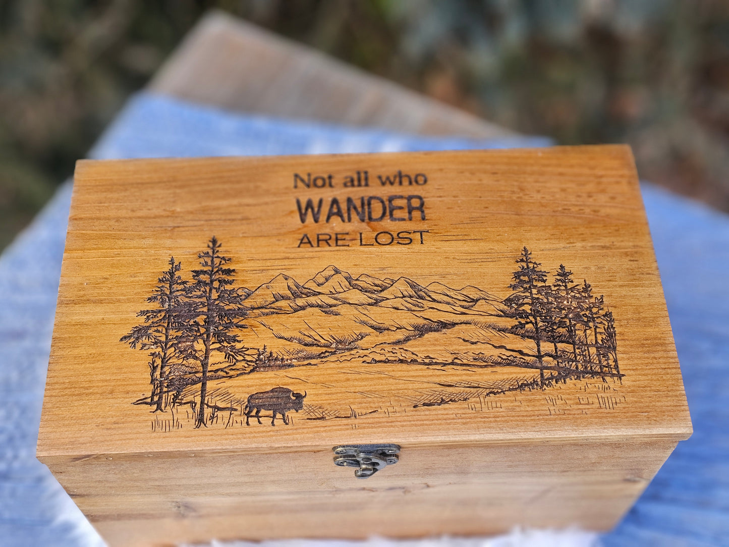 Boy Personalized Keepsake Boxes, Wooden Memory Box, Time capsule box, Travel Keepsake