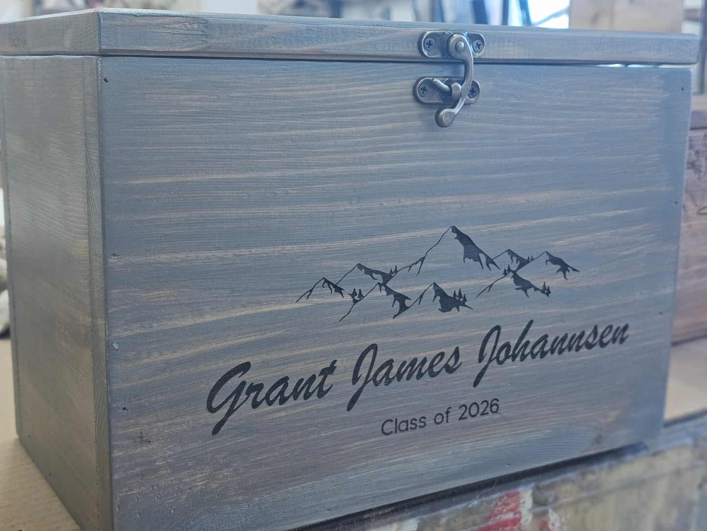 Personalized Graduation Keepsake Box | Class of 2026 Gift