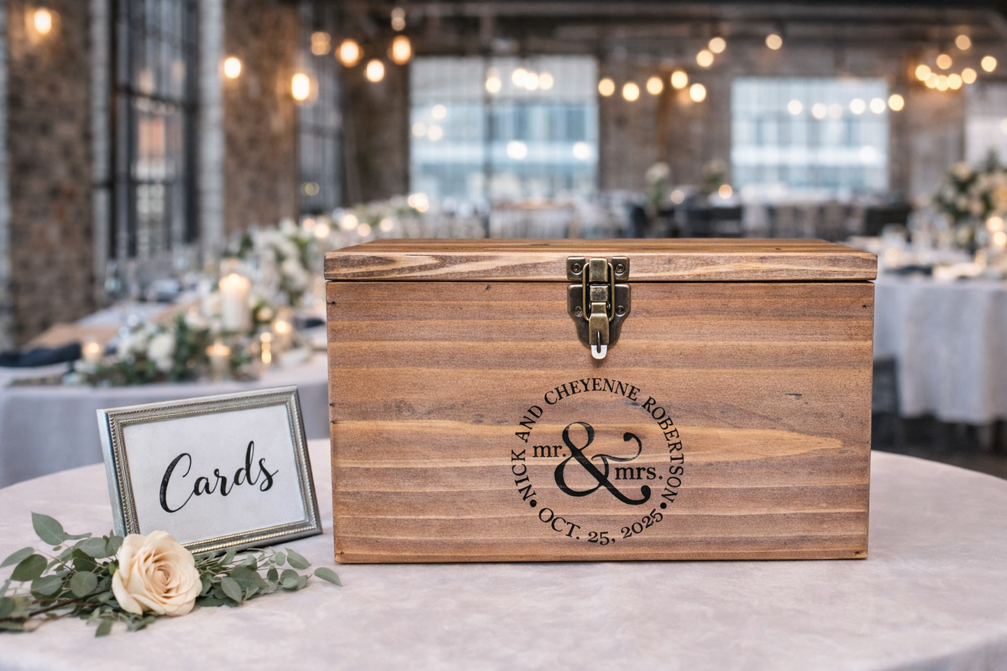 Card Box,  Wedding Card box,  Personalized wedding memory box