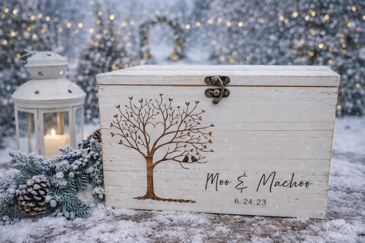 Card Box for a Wedding |  Rustic Wedding Card Box  | Wedding card box
