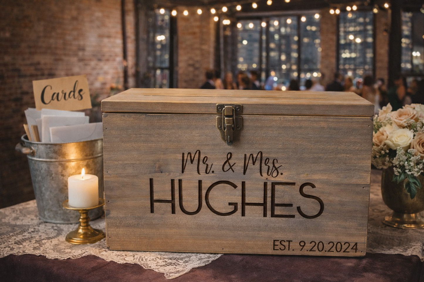 Card Box,  Wedding Card box,  Barn Wedding Decor