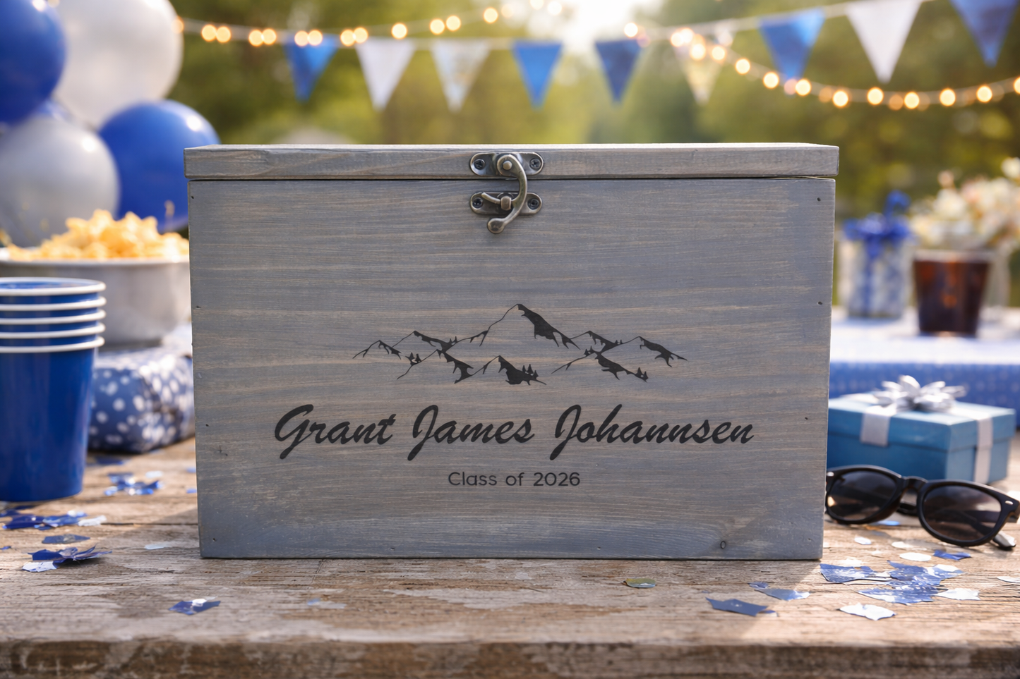 Personalized Graduation Keepsake Box | Class of 2026 Gift