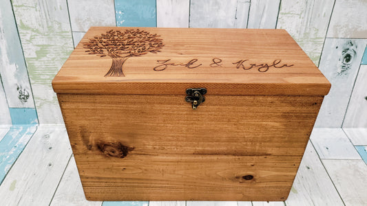 Wooden Memory Box, Time capsule box, Baby Keepsake Box, Children's Memory Box, Personalized Keepsake Boxes for Babies