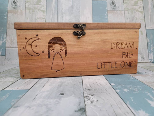 Personalized Keepsake Boxes for Babies, Wooden Memory Box, Time capsule box, Baby Keepsake Box, Children's Memory Box